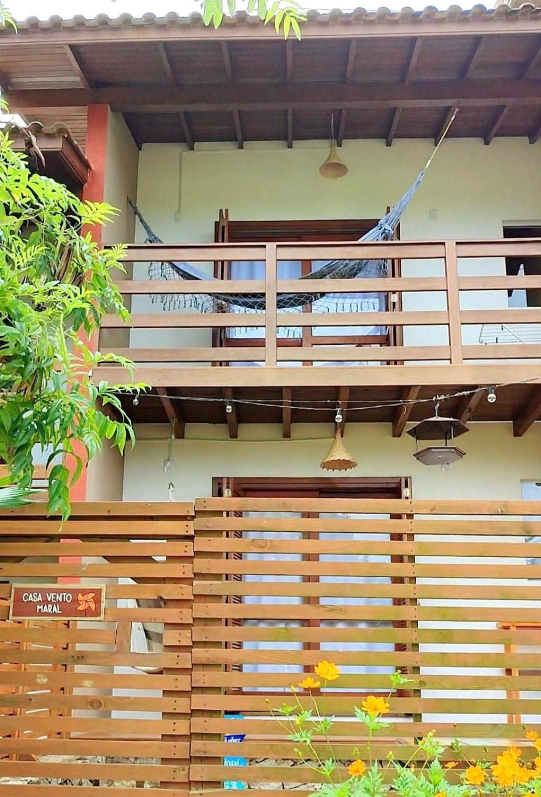 Casa Dos Ventos Hospedagem Прайя-ду-Роза Экстерьер фото